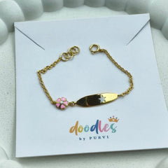 Blossom Star Bracelet 1.8 Grams, 14KT Gold