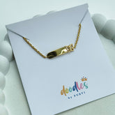 Butterfly Charm Baby Bracelet 1.76 Grams, 14KT Gold