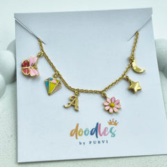 Enchanted Charm Bracelet 3.2 Grams, 14KT Gold