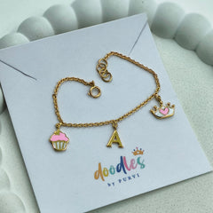 Sweet Princess Bracelet 2.25 Grams, 14KT Gold