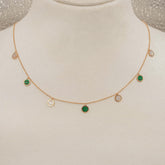 Celeste Charm Chain 2.8 Grams, 18kt Gold