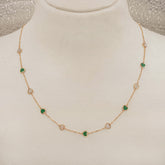 Eternal Hearts Necklace 2.8 Grams, 18kt Gold