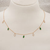 Lucky Charm Hamsa Necklace 2.7 Grams, 18kt Gold