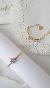 Lotus Kada Single Piece 4.57 Grams, 18KT Gold