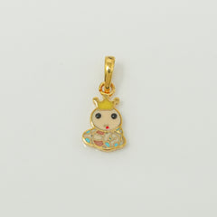 Tiny Royal Buddy Pendant 0.97 grams, 18KT Gold