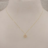 Van-Cleef White Necklace 0.52 Grams, 18kt Gold