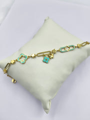 Dreamy Sky Charm Bracelet 5.7 grams, 18KT Gold