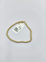 classic gold bead bracelet 1.25 grams, 18KT Gold