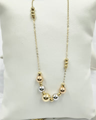 Balls Chain 1.14 Grams, 18KT Gold