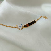 Happy Tooth Bracelet 2.38 Grams, 18KT Gold