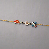 Travel Buddy Bracelet 2.26 Grams, 18KT Gold