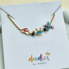 Adventure Trio Bracelet 2.3 grams, 18kt gold