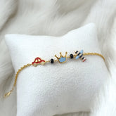 Adventure Trio Bracelet 2.3 grams, 18kt gold