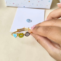 Animal Friends Charm Kada 6.03 Grams Single Piece, 18KT Gold