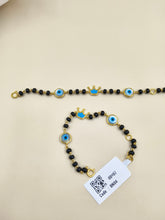 Evil Eye Crown Evil Eye Nazariya 3.6 Grams A Pair, 18KT Gold