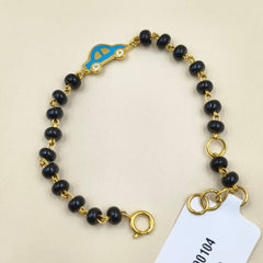 Car-Blue Nazariya 2.6 Grams Pair, 18KT Gold