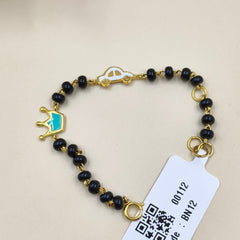 Crown Car Nazariya a pair 3.41 Grams, 18KT Gold