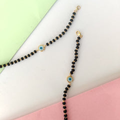 Evil Eye Nazariya 3 Grams Pair, 18KT Gold