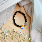 Nautical Evil Eye Nazariya 0.85 Grams, 18KT Gold