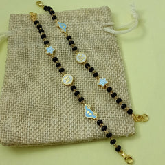 Playful Charm Name Nazariya 5.5 Grams a Pair, 18KT Gold