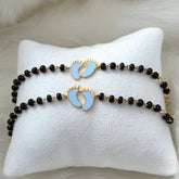 Tiny Toes Nazariya 4 Grams a Pair, 18KT Gold