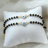 Evil Eye Protector Nazariya 4 Grams a Pair, 18KT Gold