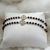 Royal Initial Nazariya 4 Grams a Pair, 18KT Gold