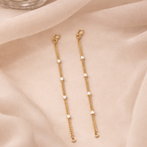 Gold Heart Charm Anklet For Baby Girl 5.37 Grams 18kt Gold