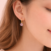 Petal Bloom Loop Earrings 1.96 Grams, 18KT Gold