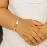 Football Theme Bracelet 2.74 Grams, 18KT Gold