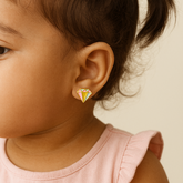 Candy Gem Studs 2 Grams, 18KT Gold