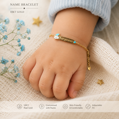 Little Prince Name Bracelet 3.3 grams, 18kt gold