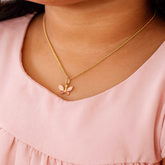 Butterfly Pendant 0.850 Grams, 18KT Gold