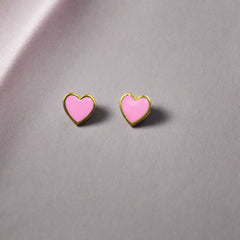 Heart Earrings 1.51 Grams, 18KT Gold