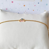 Princess Crown Bracelet 1.73 Grams, 18KT Gold