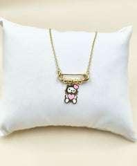 Kitty Pin Chain 3.3 grams, 18KT Gold
