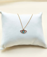 Hand Fan Chain 1.17 grams, 18KT Gold