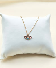 Hand Fan Chain 1.17 grams, 18KT Gold