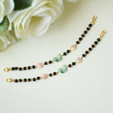 Flowers With Butterfly Nazariyas 5 Grams A Pair, 18KT Gold