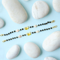 Flowers With Butterfly Nazariyas 5 Grams A Pair, 18KT Gold