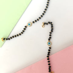 Evil Eye Nazariya 3 Grams Pair, 18KT Gold