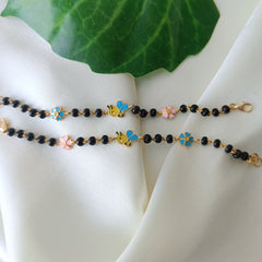 Honey Bee Garden Nazariya 4.01 Grams a Pair, 18KT Gold