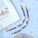 Crown Flower Evil Eye Nazariya 4.8 Grams A Pair, 18KT Gold