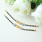 Three Elephant Nazariya 7 grams a Pair, 18KT Gold