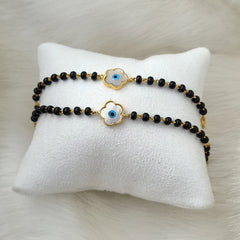 Auraa Bloom Nazariya 4.02 Grams a Pair, 18KT Gold