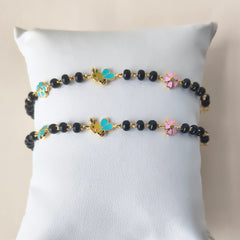 Honey Bee Garden Nazariya 4.01 Grams a Pair, 18KT Gold