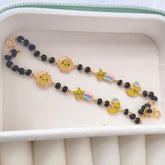 Sun & Moon Fantasy Nazariya 4.84 Grams a Pair, 18KT Gold