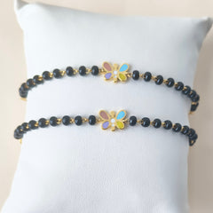 Butterfly Glow Nazariya 3.53 Grams a Pair, 18KT Gold