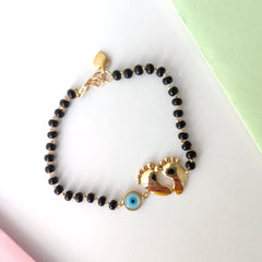 Evil Eye Protection Hand Mangalsutra 5 Grams, 18kt Gold