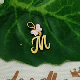 Initial With Butterfly Bracelet 1.15 Grams